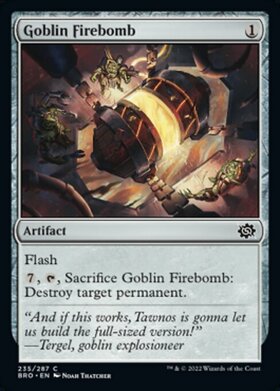 (BRO)Goblin Firebomb/ゴブリンの焼夷弾