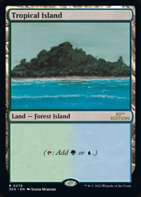 日本産】 MTG Tropical Island 英語版 マジック：ザ・ギャザリング