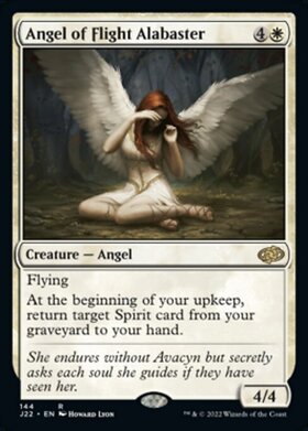 (J22)Angel of Flight Alabaster/空翔ける雪花石の天使