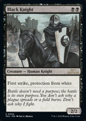 (30A)Black Knight(0094)/黒騎士