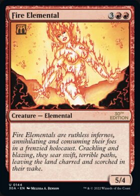 (30A)Fire Elemental(0144)/炎の精霊