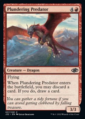 (J22)Plundering Predator/略奪する捕食者