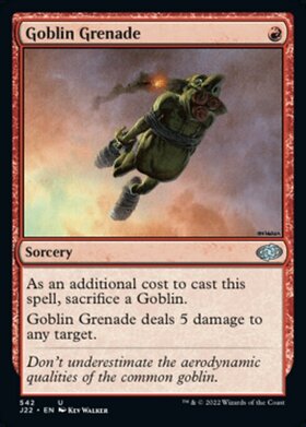(J22)Goblin Grenade/ゴブリンの手投げ弾