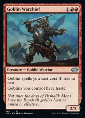 (J22)Goblin Warchief/ゴブリンの戦長