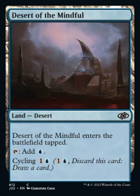 (J22)Desert of the Mindful/周到の砂漠