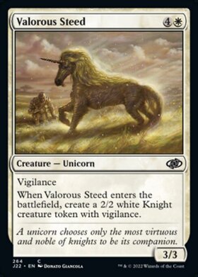 (J22)Valorous Steed/勇敢な駿馬