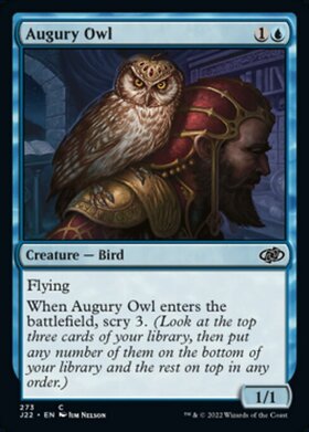 (J22)Augury Owl/占いフクロウ