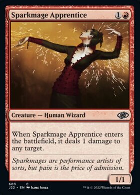 (J22)Sparkmage Apprentice/火花魔道士の弟子
