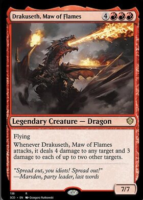 (SCD)Drakuseth Maw of Flames/炎の大口、ドラクセス