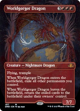 (DMR)Worldgorger Dragon(437)(ボーダーレス)/世界喰らいのドラゴン