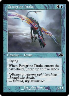 (DMR)Peregrine Drake(292)(旧枠)(F)/流浪のドレイク