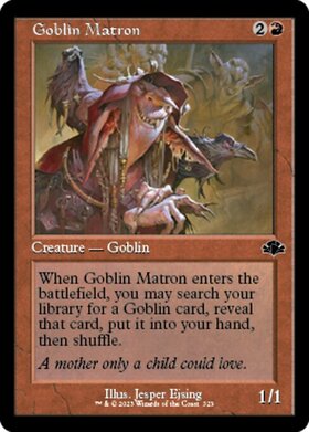 (DMR)Goblin Matron(323)(旧枠)(F)/ゴブリンの女看守