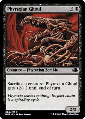 (DMR)Phyrexian Ghoul/ファイレクシアの食屍鬼
