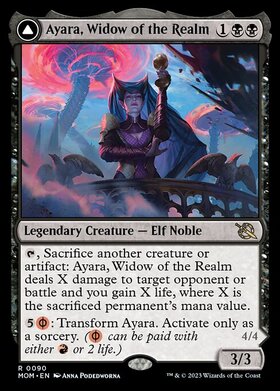 (MOM)Ayara Widow of the Realm(F)/王国の未亡人、アヤーラ