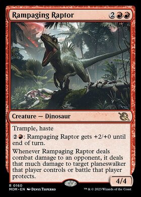 (MOM)Rampaging Raptor/猛り狂う猛竜
