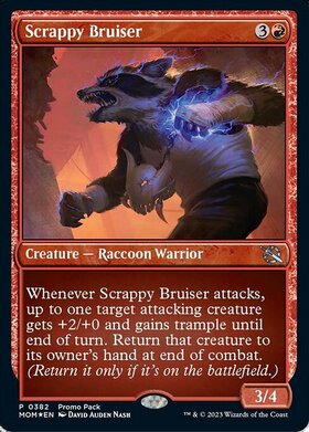 (MOM)Scrappy Bruiser(0382)(Promo Pack)/気の強い暴れ者