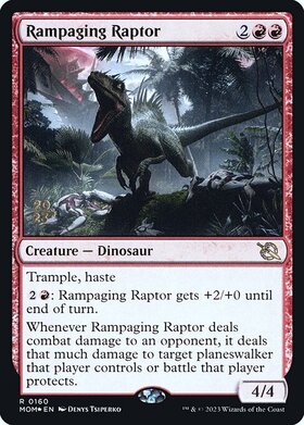 (MOM)Rampaging Raptor(年度入)(F)/猛り狂う猛竜