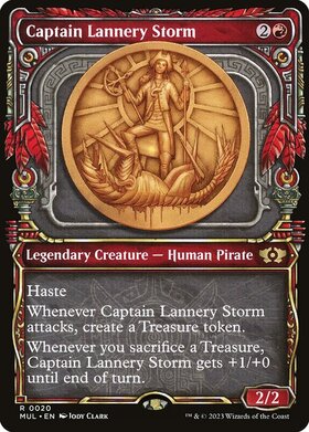 (MUL)Captain Lannery Storm(ショーケース)(F)/風雲船長ラネリー