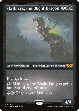 (MUL)Skithiryx the Blight Dragon(0082)(エッチング)(F)/荒廃のドラゴン、スキジリクス