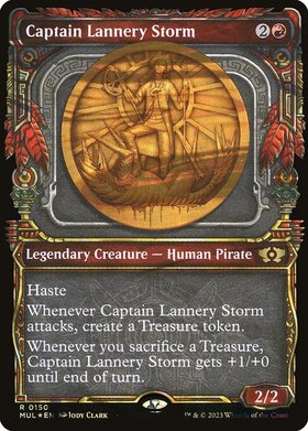 (MUL)Captain Lannery Storm(0150)(ハロー)(ショーケース)(F)/風雲船長ラネリー
