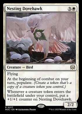 (MOC)Nesting Dovehawk/巣ごもりの鳩鷹