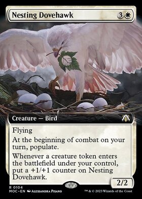 (MOC)Nesting Dovehawk(0104)(拡張枠)/巣ごもりの鳩鷹