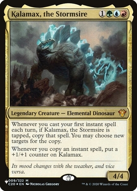 (LIST)Kalamax the Stormsire(C20)/嵐呼びのカラマックス