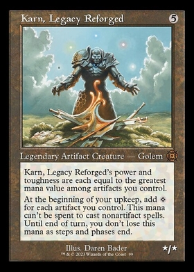 (MAT)Karn Legacy Reforged(旧枠)(0099)(F)/再鍛されたレガシー、カーン