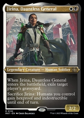 (MAT)Jirina Dauntless General(エッチング)(0132)(F)/不屈の将軍、ジリーナ