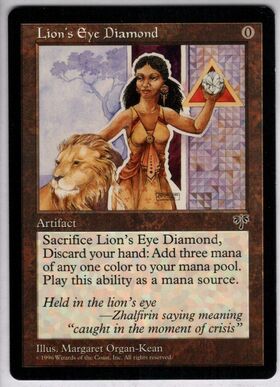 MIR)Lion's Eye Diamond(NM-)(EN)/ライオンの瞳のダイアモンド | 未 ...