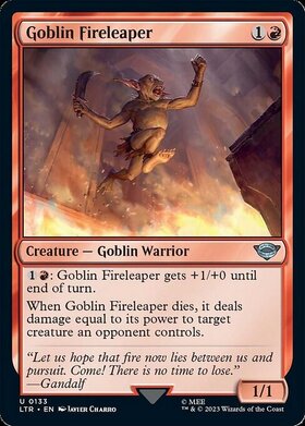 (LTR)Goblin Fireleaper(F)/火を飛び越えるゴブリン