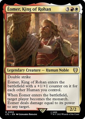 (LTC)Eomer King of Rohan/ローハンの王、エオメル