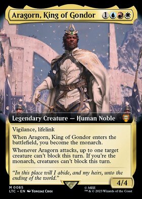 (LTC)Aragorn King of Gondor(0085)(拡張枠)/ゴンドールの王、アラゴルン