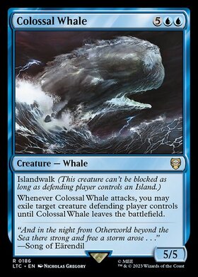 (LTC)Colossal Whale/壮大な鯨