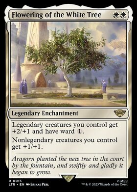 (LTR)Flowering of the White Tree/白の木に花開く