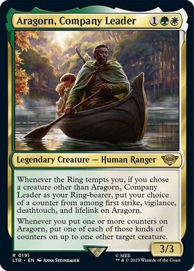 LTR)Aragorn Company Leader(F)/一行のリーダー、アラゴルン | (FOIL