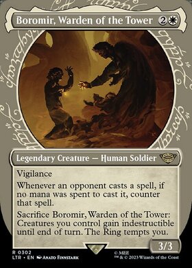 (LTR)Boromir Warden of the Tower(0302)(ショーケース)(指輪)(F)/塔の長官、ボロミア