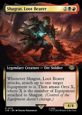 (LTR)Shagrat Loot Bearer(0372)(拡張枠)/戦利品運び、シャグラト