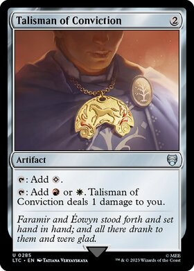 (LTC)Talisman of Conviction/確信のタリスマン