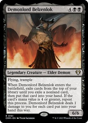 (CMM)Demonlord Belzenlok/悪魔王ベルゼンロック