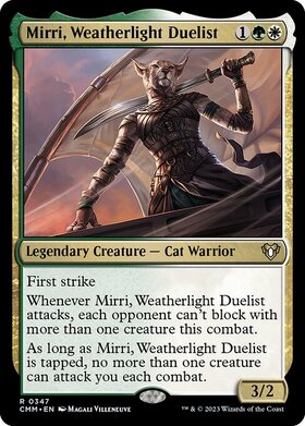 (CMM)Mirri Weatherlight Duelist/ウェザーライトの決闘者、ミリー