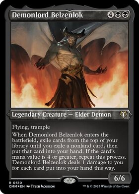 (CMM)Demonlord Belzenlok(0510)(ショーケース)(エッチング)(F)/悪魔王ベルゼンロック