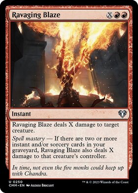(CMM)Ravaging Blaze(F)/残虐無道の猛火