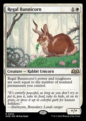 (WOE)Regal Bunnicorn(F)/威厳あるバニコーン