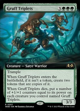 (WOE)Gruff Triplets(0357)(拡張枠)/荒々しい三つ子
