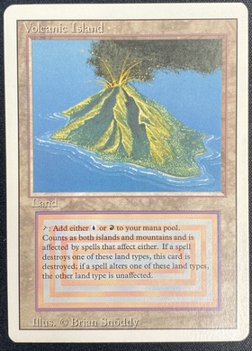 (3ED)Volcanic Island(NM-)(EN)/(未訳)