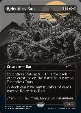 (SLP)Relentless Rats(0010)(ボーダーレス)(F)/執拗なネズミ
