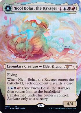 (SLD)Nicol Bolas the Ravager(1158)(F)/破滅の龍、ニコル・ボーラス