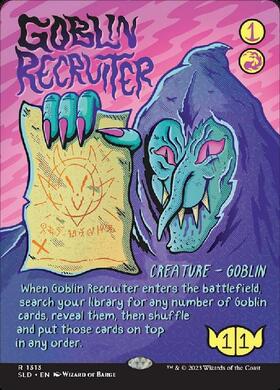 (SLD)Goblin Recruiter(1313)/ゴブリン徴募兵