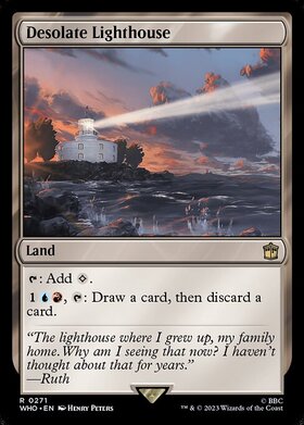(WHO)Desolate Lighthouse(0271)/僻地の灯台